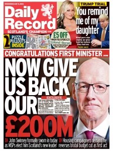 Daily Record - 8.05.2024