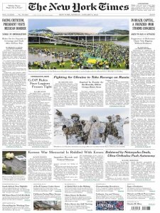 The New York Times 01.9 2023