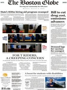 The Boston Globe 08.8 2022