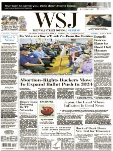 The Wall Street Journal 11.11.2023