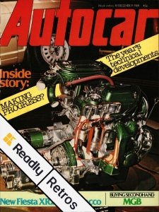 Autocar: Retros - 19.12.1981