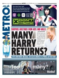 Metro UK - 16.09.2024