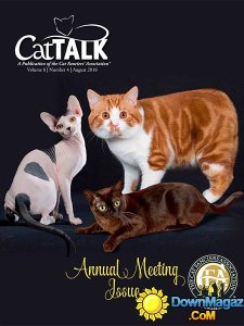 Cat Talk - August 2016