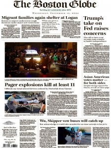 The Boston Globe - 09.18.2024