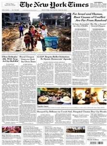 The New York Times 05.22 2021