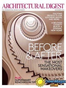 Architectural Digest USA - November 2015