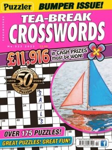 Puzzler Tea-Break Crosswords - No. 322 2022