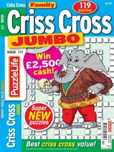 PuzzleLife Family Criss Cross Jumbo - Is. 117 2022