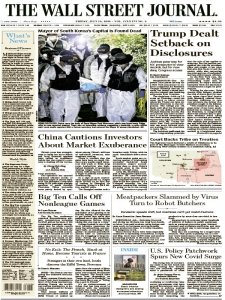 The Wall Street Journal -  07.10.2020