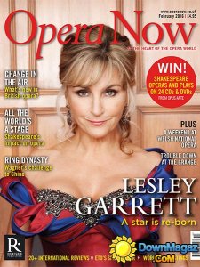 Opera Now UK - February 2016