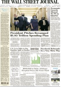 The Wall Street Journal 10.29 2021