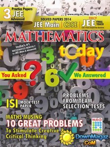 Mathematics Today - May 2014