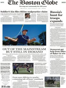 The Boston Globe - 09.26.2022