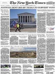 The New York Times 12.12.2020