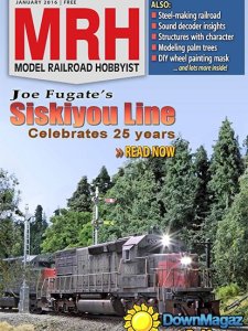 Model Railroad Hobbyist USA - January 2016