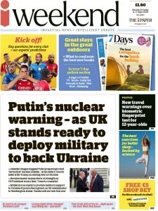 The i Newspaper - 16.08.2025