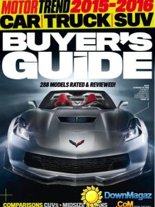 Motor Trend New Car Buyer's Guide 2015