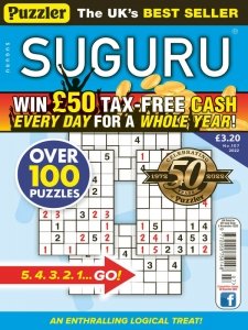 Puzzler Suguru - No. 107 2022