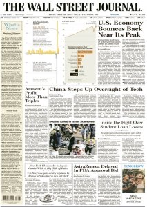 The Wall Street Journal 04.30.2021