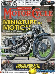 The Classic MotorCycle - July 2016