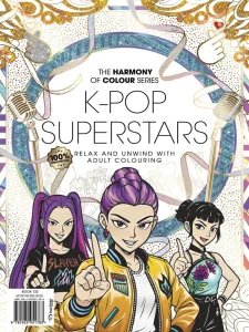 Colouring Book: K-Pop Superstars - Book 132 2025
