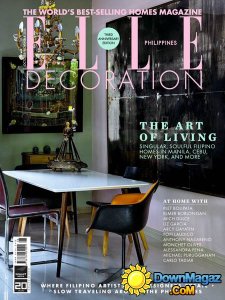 ELLE Decoration PH - October 2015