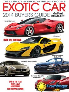 duPont REGISTRY Exotic Car - 2014 Buyers Guide