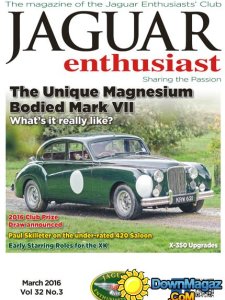 Jaguar Enthusiast - March 2016