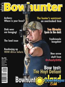 Africa's Bowhunter - May 2016