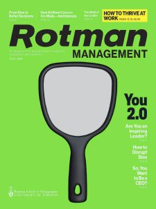 Rotman Management - Fall 2018