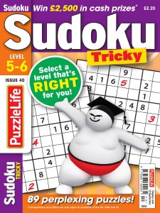 PuzzleLife Sudoku Tricky - Is. 40 2019