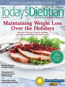 Today's Dietitian USA - December 2015