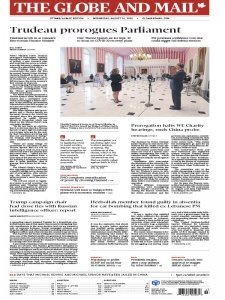 The Globe and Mail - 08.16.2020