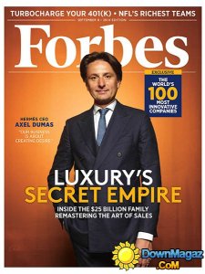 Forbes USA - 8 September 2014