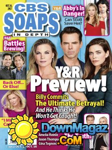 CBS Soaps In Depth - 16.10.2017