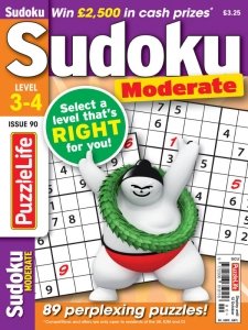 PuzzleLife Sudoku Moderate - Is. 90 2023