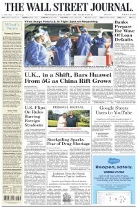 The Wall Street Journal - 07.15.2020