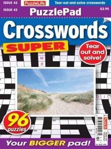 PuzzleLife PuzzlePad Crosswords Super - Is. 42 2021