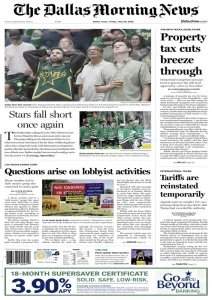 The Dallas Morning News - 05.30.2025