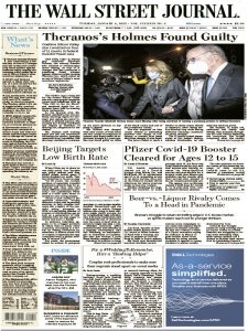 The Wall Street Journal 01.04 2022