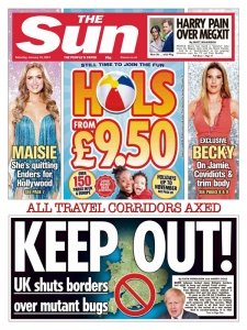 The Sun UK - 01.16.2021