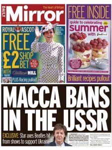 Daily Mirror – 18.06.2022