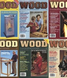 WOOD Magazine - 1986 Full Year