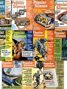 Popular Science USA - 1965 Full Year Compilation