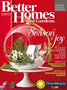 Better Homes and Gardens - December 2014