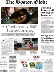 The Boston Globe - 12.25.2021