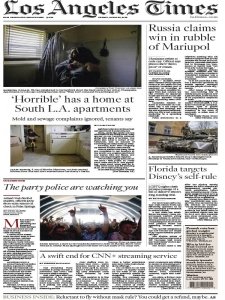 Los Angeles Times 04.22 2022