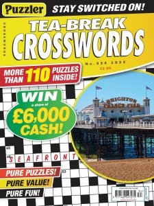 Puzzler Tea-Break Crosswords - No. 334 2023