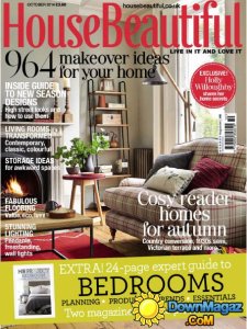 House Beautiful UK - October 2014