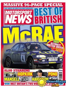 Motorsport News - 13 August 2014